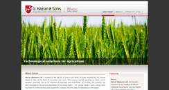 Desktop Screenshot of hazanltd.com